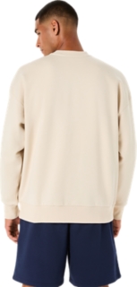 FLEECE CREW-NECK TOP RELAXED, Image 2 of 6