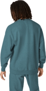 FLEECE CREW-NECK TOP RELAXED, Image 2 of 7