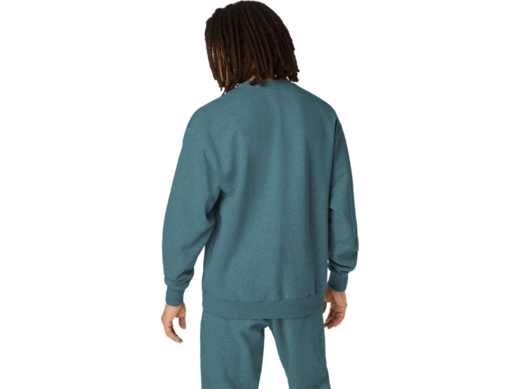 FLEECE CREW-NECK TOP RELAXED thumbnail