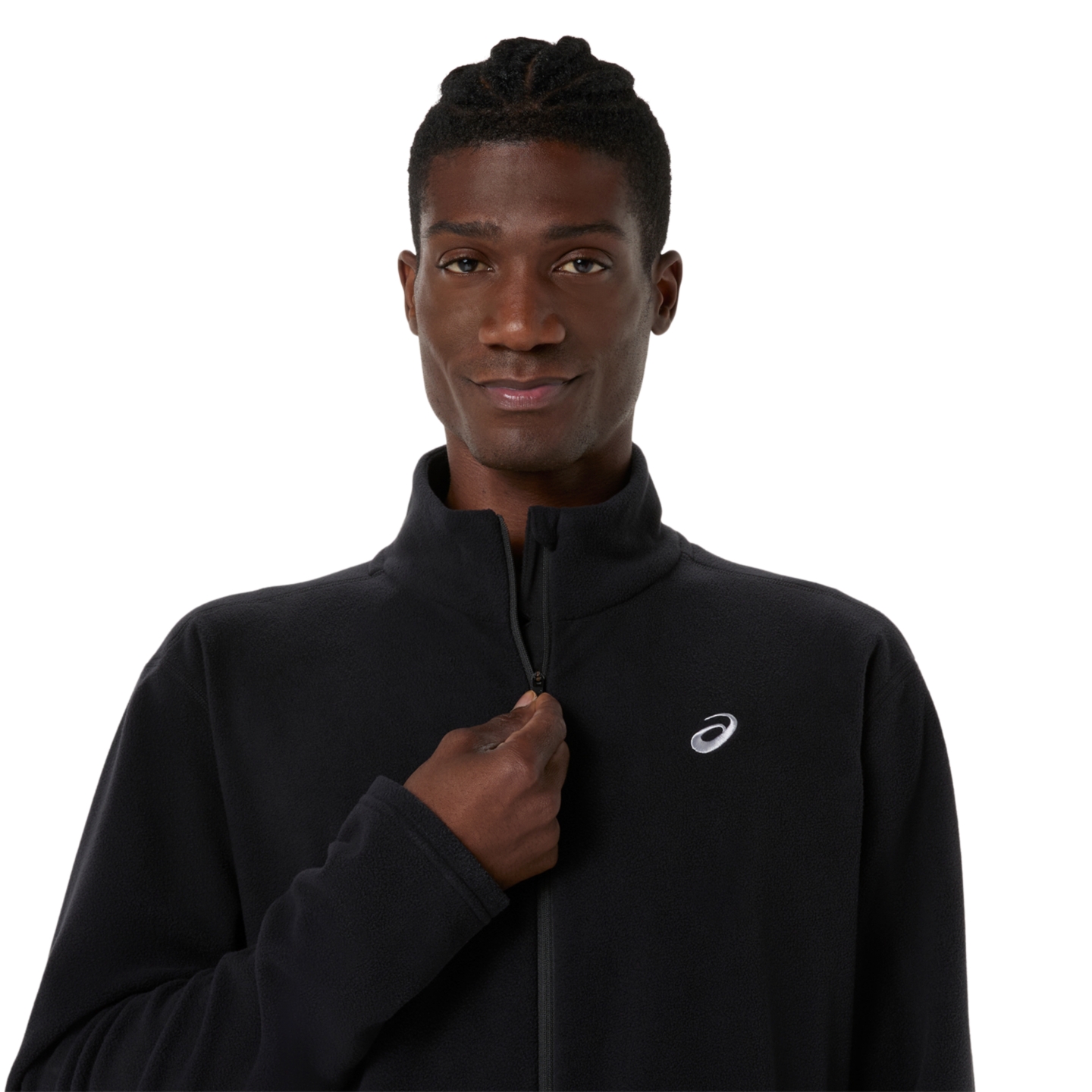 Мужская куртка ASICS Sport Winter Polar Fleece, цвет: Чёрный — фото 3