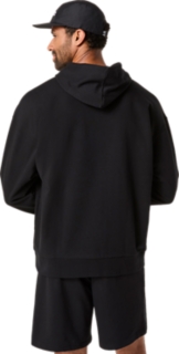 FRENCH TERRY RELAXED PULLOVER HOODIE, Performance Black 2