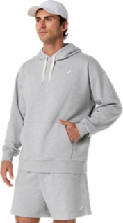 FRENCH TERRY RELAXED PULLOVER HOODIE, Afbeelding 3 van 8