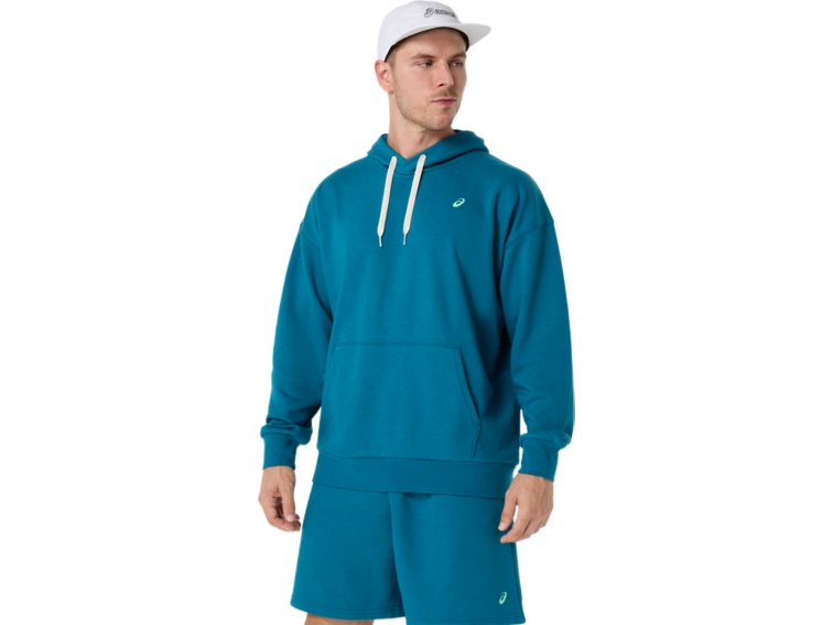 FRENCH TERRY RELAXED PULLOVER HOODIE thumbnail