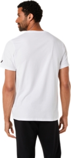 Image 2 of 6 of Men's BRILLIANT WHITE ASICS LOGO TEE Short Sleeve Shirts