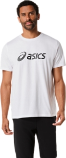 Alternative image view of ASICS LOGO TEE,  BRILLIANT WHITE