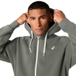 FLEECE FULL ZIP HOODIE, Image 7 of 8