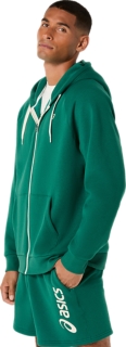 FLEECE FULL ZIP HOODIE, Image 3 of 8