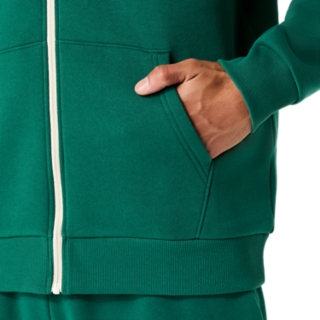 FLEECE FULL ZIP HOODIE, Image 6 of 8