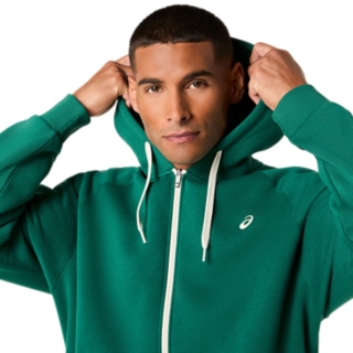 FLEECE FULL ZIP HOODIE, Image 7 of 8
