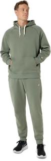 FLEECE RELAXED PULLOVER HOODIE, Image 6 of 6