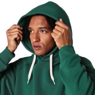 FLEECE RELAXED PULLOVER HOODIE, Image 5 of 6