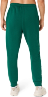 ASICS LOGO FLEECE PANT, Jewel Green 2