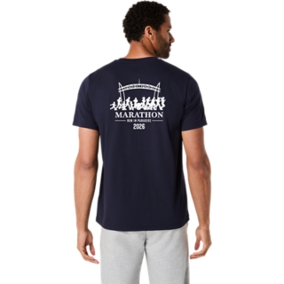 GCM26 ASICS SPIRAL EMBROIDERY TEE, Image 2 of 4