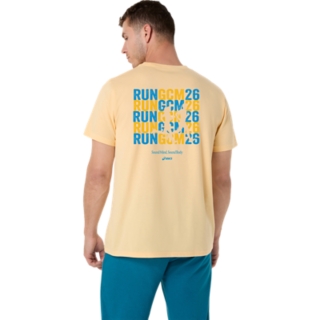 GCM26 ASICS SPIRAL EMBROIDERY TEE, Image 2 of 3