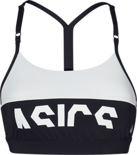 Quick-Dry Power Sports Bra, Brilliant White/Performance Black, Sports Bras