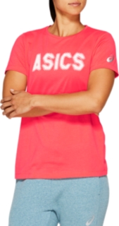 asics t shirt fille or