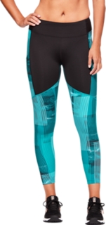 terugtrekken liberaal Wiskundig WOMEN'S Printed Train Legging | Performance Black/Ice Mint | Tights &  Leggings | ASICS