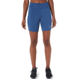 Asics Womens 4 Court Volleyball Spandex Blue Shorts Size S, M, L, XL, 2XL