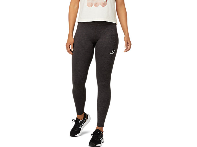 Image 1 of 5 of HIGH WAIST TIGHT 2 color Performance Black Heather
