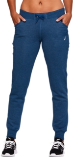 fitted knit pant asics