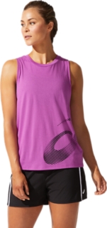 WOMEN'S GRAPHIC TANK | Digital Grape Sleeveless Shirts | ASICS