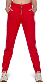 W TOKYO WARM UP JOGGER Classic Red Brilliant White Shorts Pants ASICS