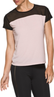 asics t shirt rose