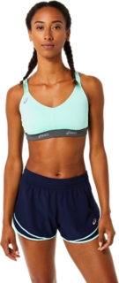 WOMEN'S Team ASICS Band Bra, Fresh Ice, Sports Bras