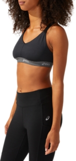 Asics Zero Distraction Sports Bra Black