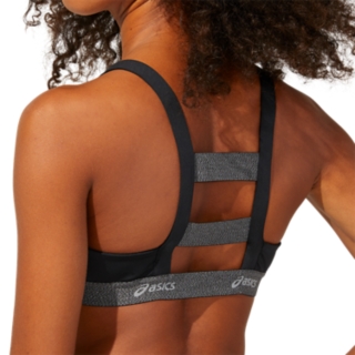 ASICS Women's Strap Back Bra Performance Black