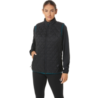 WOMEN'S REVERSE INSULATED VEST, Performance Black/Velvet Pine, Jackets &  Outerwear