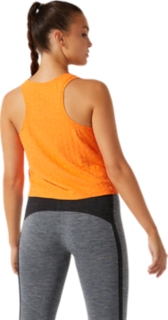 WOMEN'S CROPPED ASICS LOGO JACQUARD TANK | Women | ASICS United States