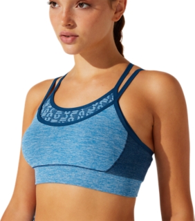 Asics - Women's Cropped Logo Seamless Bra (2032B791 800) – SVP Sports