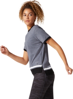 COLOUR BLOCK SHORT SLEEVED TOP, Image 3 of 6