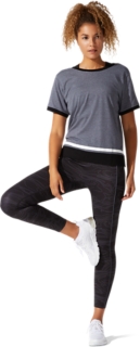 COLOUR BLOCK SHORT SLEEVED TOP, Image 6 of 6