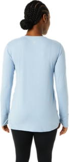 WOMEN'S LONG SLEEVE HEATHER TOP, Image 2 of 7