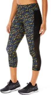 New Balance Printed Accelerate Capri Running Tights For Women