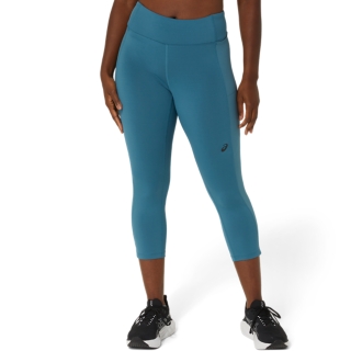 Women Clothing Yoga Pants Lycra Spandex Color Block Blue Grey Yoga Leggings  - Milanoo.com