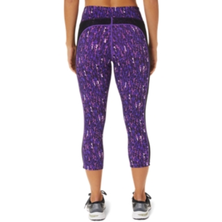 WOMEN'S KATE POCKET CAPRI  Japan Brushed Orchid/Performance Black