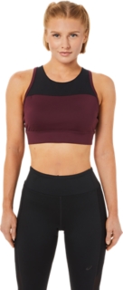 WOMEN'S KATE STRAPPY BRA, Deep Mars, Sports Bras