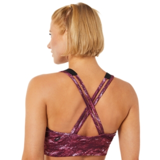 DSG Women's Medium Support Strappy Sports Bra 2X Snakeskin Pure