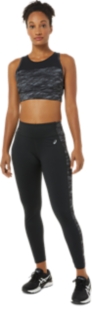 WOMEN\'S 7/8 PERFORMANCE TIGHT | Performance Black/Grey Multi | Tights &  Leggings | ASICS