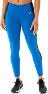 WOMEN'S 7/8 PERFORMANCE TIGHT, Lake Drive/Performance Black, Tights &  Leggings