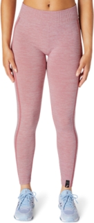 WOMEN'S SEAMLESS TIGHT, Smokey Rose, Tights & Leggings