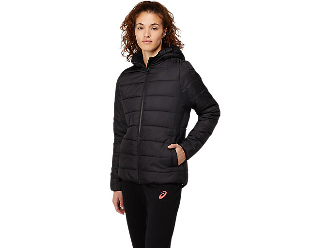 Image 1 of 7 of Mulher Performance Black PADDED JACKET W Casacos e coletes para mulher