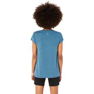 WOMEN'S HEATHER VNECK TOP, Image 2 of 6