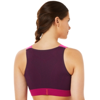 ASICS Women's NAGARE BRA, Smokey Rose Sports Bras ASICS