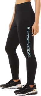 logo-print performance leggings, Sporty & Rich