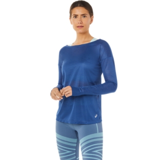 Asics long deals sleeve top