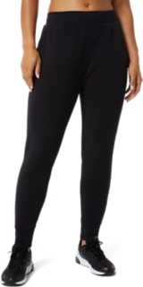 Women's TECH KNIT PANT | Performance Black | Pants | ASICS Australia